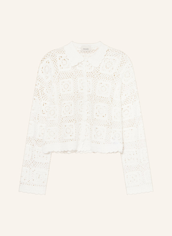 HOLZWEILER Häkeljacke ROSIE WEISS