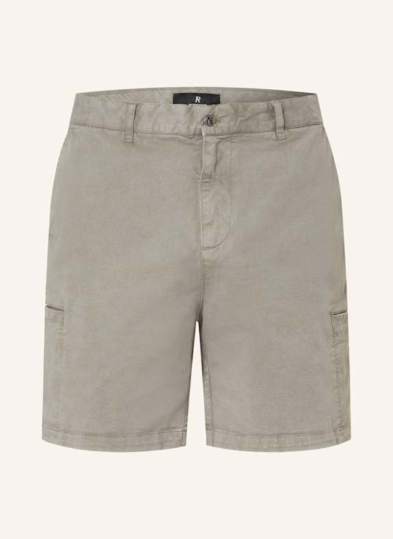 REPRESENT Cargo denim shorts TAUPE