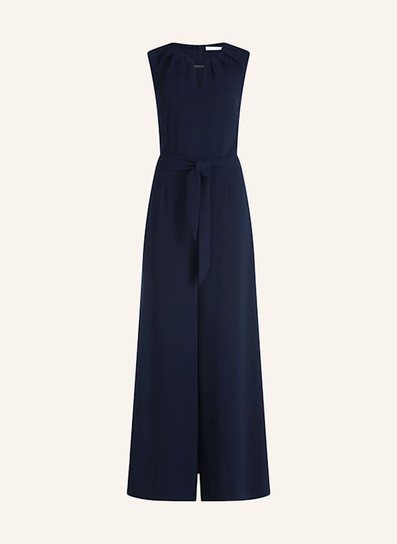 BETTY&CO Piqué-Jumpsuit DUNKELBLAU