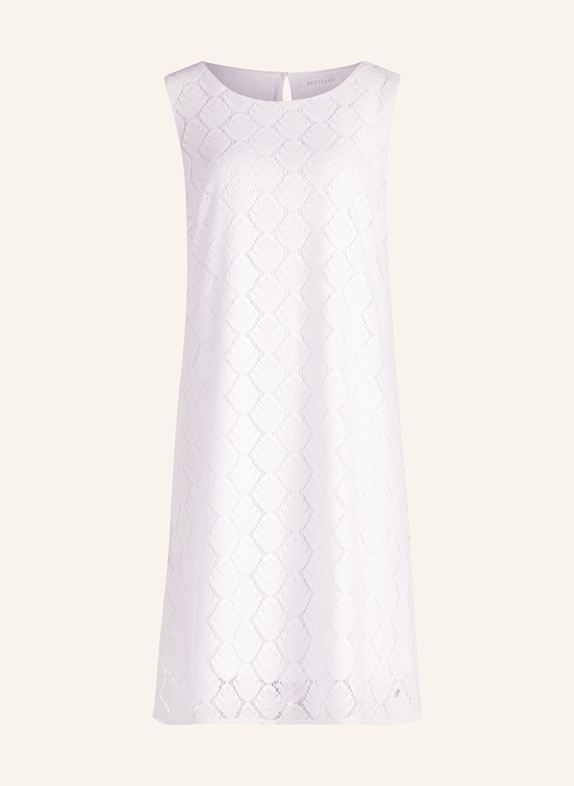 BETTY&CO Kleid aus Lochspitze WEISS