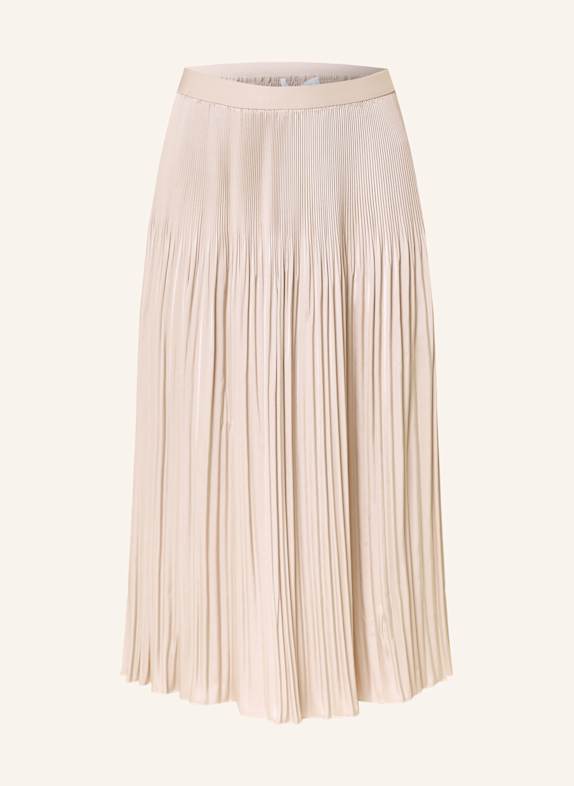 BETTY&CO Plisseerock aus Satin HELLROSA