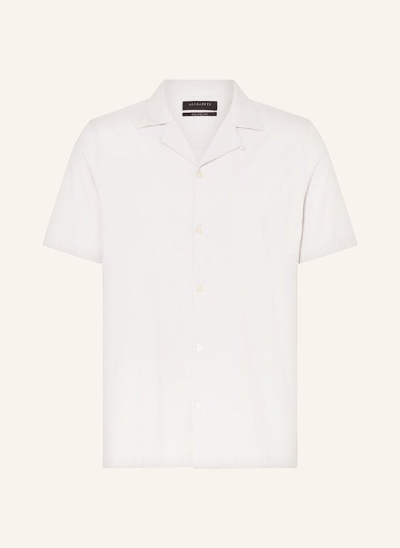ALLSAINTS Koszula z klapami HUDSON relaxed fit JASNOCZARY