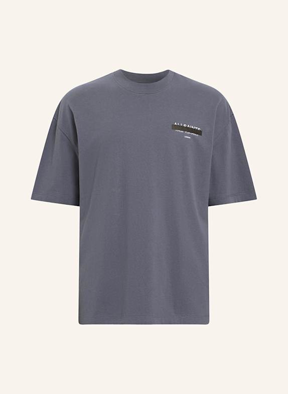 ALLSAINTS T-shirt REDACT GRANATOWY