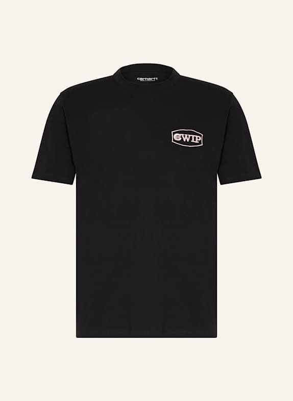 carhartt WIP T-Shirt S/S LAY UP SCHWARZ