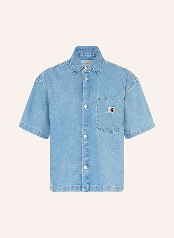 carhartt WIP Jeansbluse LOVILIA BLAU