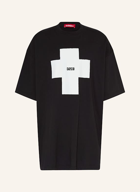 032c Oversized-Shirt POINT ZERO SCHWARZ