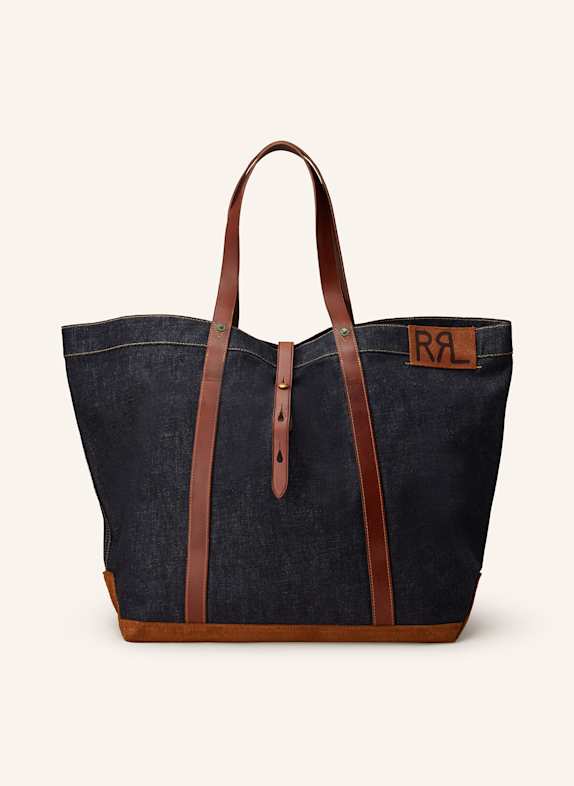 RRL Reisetasche HOWARD BLAU/ BRAUN