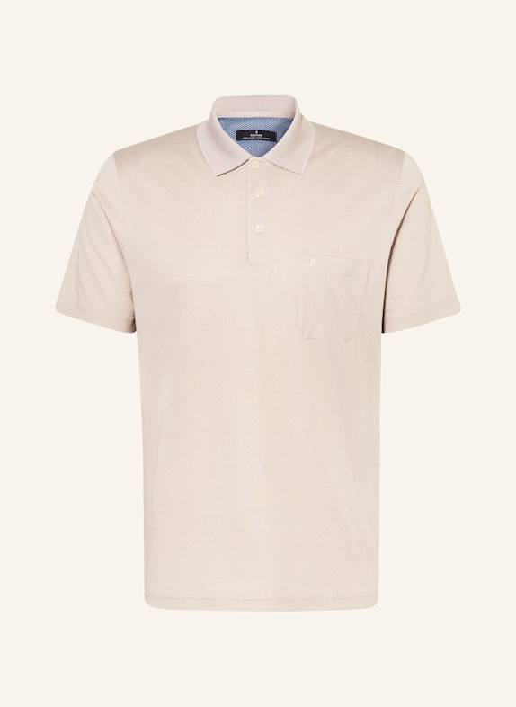 RAGMAN Piqué-Poloshirt BEIGE