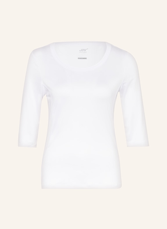JOY sportswear Koszulka ALISA z rękawem 3/4 BIAŁY