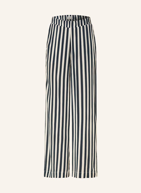 ICHI Marlenehose IHMARRAKECH DUNKELBLAU/ CREME