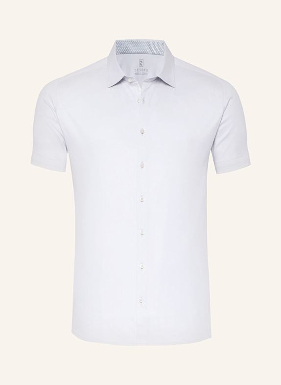 DESOTO Koszula z krótkim rękawem extra slim fit JASNONIEBIESKI