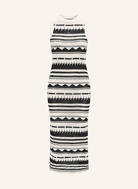 ONLY Strickkleid ECRU/ SCHWARZ
