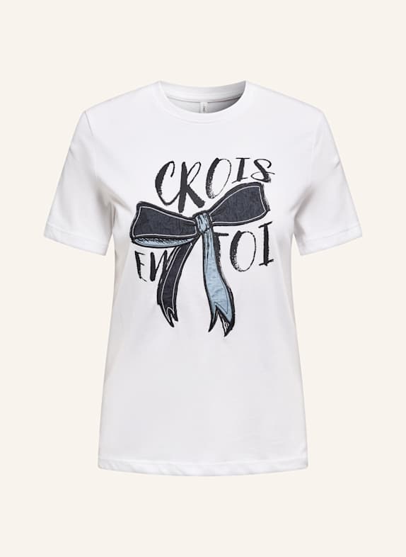 ONLY T-Shirt WEISS