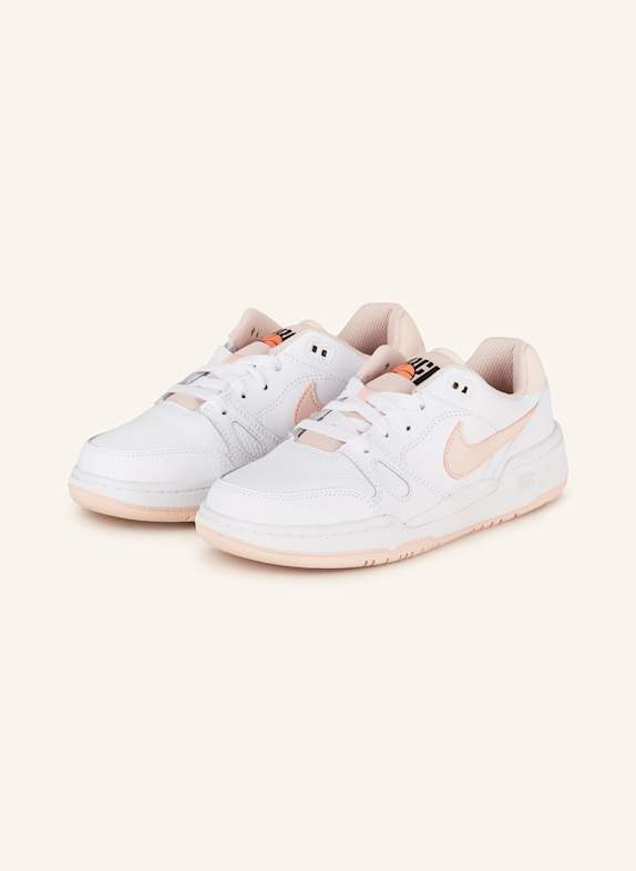 Nike Sneakersy FULL FORCE LO BIAŁY/ JASNORÓŻOWY