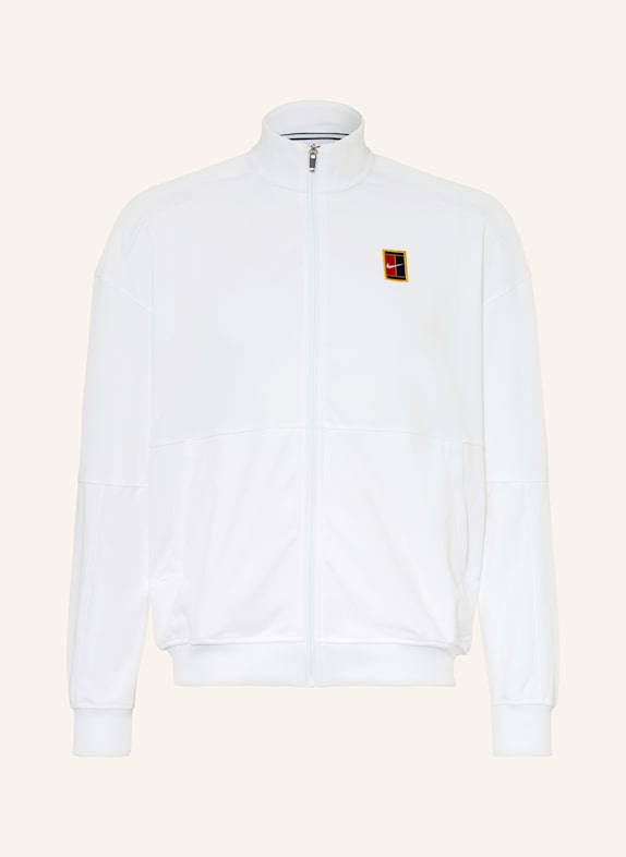 Nike Trainingsjacke COURT HERITAGE WEISS