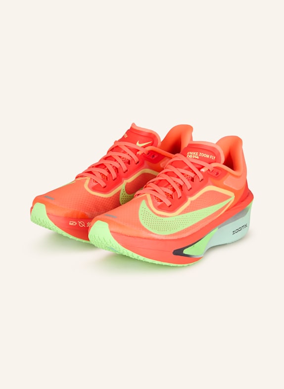 Nike Laufschuhe ZOOM FLY 6 NEONROT/ NEONGELB