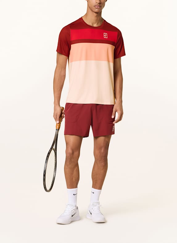 Nike Tennisshorts COURT ADVANTAGE DONKERROOD
