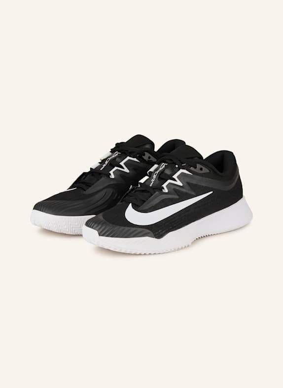 Nike Tennisschuhe VAPOR PRO 3 CLY SCHWARZ/ WEISS