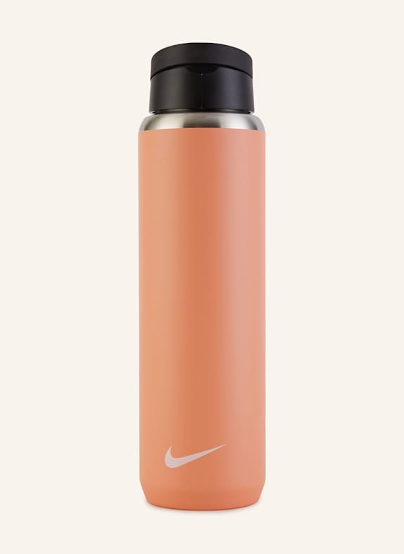 Nike Butelka do picia RECHARGE JASNOPOMARAŃCZOWY/ CZARNY
