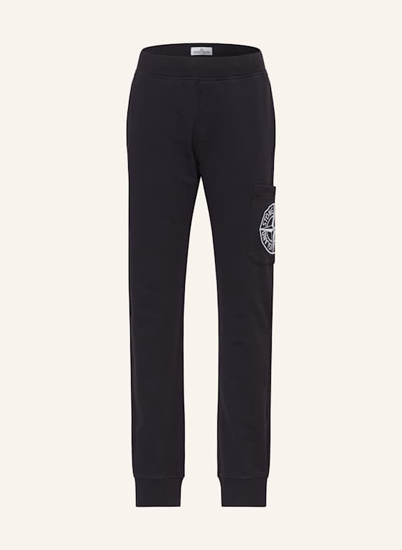 STONE ISLAND JUNIOR Sweatpants DUNKELBLAU