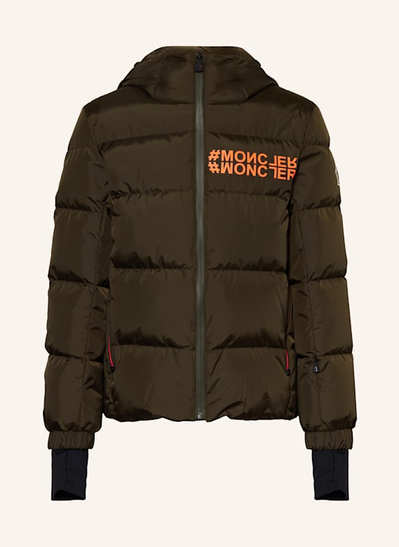 MONCLER enfant Skijacke GLANZ KHAKI
