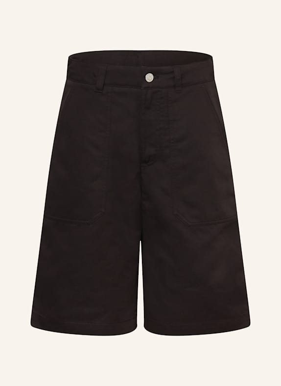 MONCLER enfant Shorts mit Leinen SCHWARZ