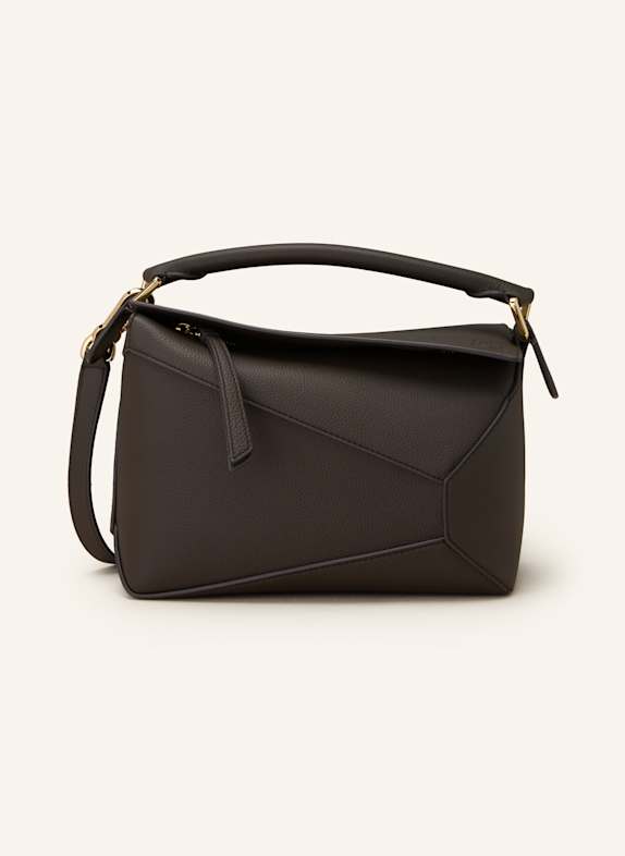LOEWE Handtasche PUZZLE EDGE SMALL DUNKELGRAU