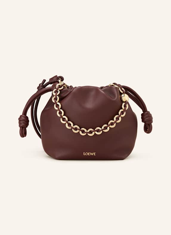 LOEWE Shoulder bag FLAMENCO DARK RED
