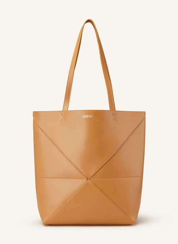 LOEWE Shopper PUZZLE FOLD CAMEL