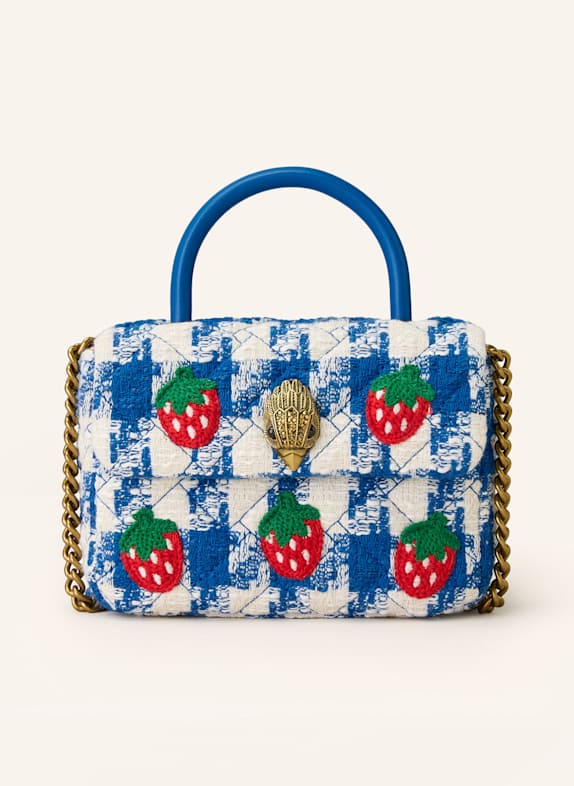 KURT GEIGER Torebka KENSINGTON MINI NIEBIESKI/ BIAŁY/ CZERWONY