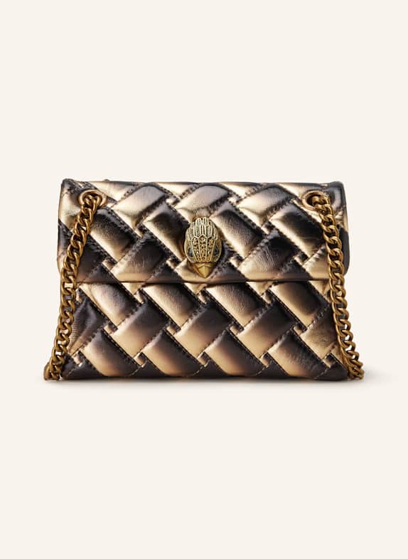 KURT GEIGER Torba na ramię KENSINGTON MINI ZŁOTY/ BRĄZOWY