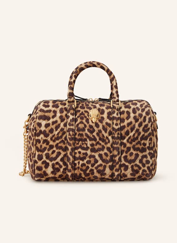 KURT GEIGER Handtasche KENSINGTON BOSTON LARGE DUNKELBRAUN/ HELLBRAUN