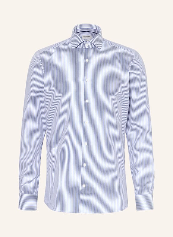 OLYMP Hemd Level Five body fit BLAU/ WEISS