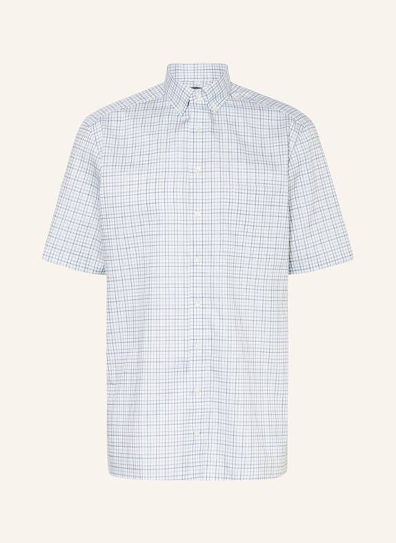 OLYMP Kurzarm-Hemd Luxor comfort fit GRÜN/ DUNKELBLAU/ CREME