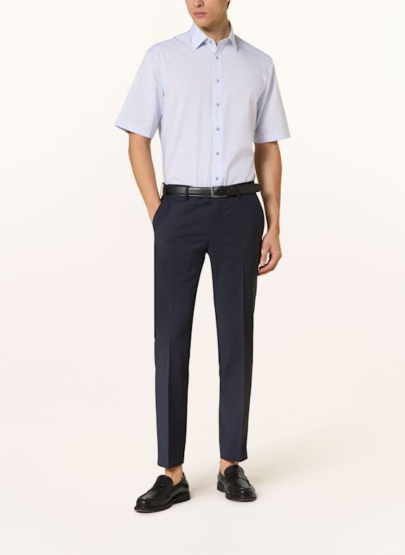OLYMP Kurzarm-Hemd Luxor comfort fit HELLBLAU