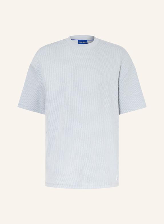 HUGO BLUE T-Shirt NUWAFFLE HELLBLAU