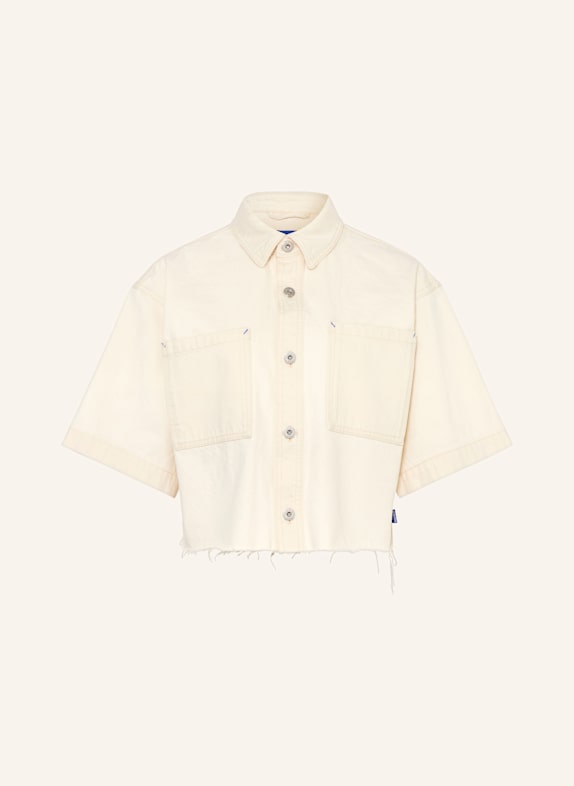 HUGO BLUE Jeansbluse GETECNA ECRU