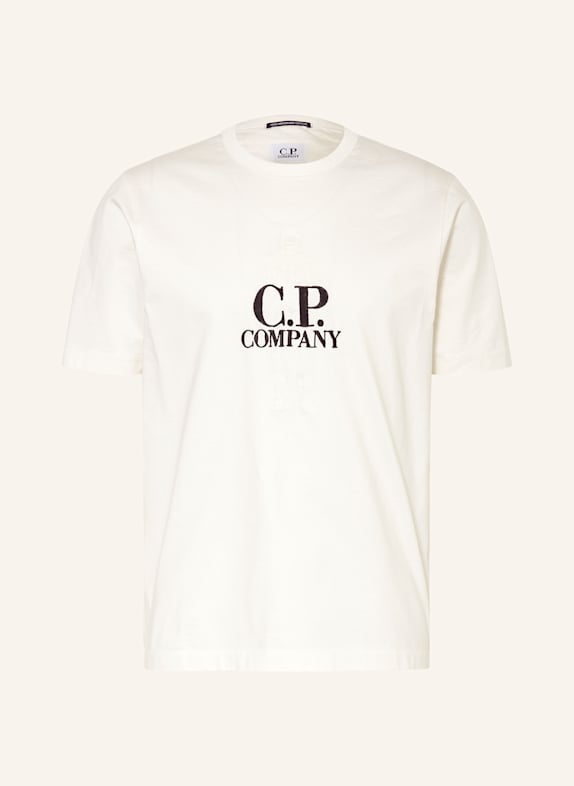 C.P. COMPANY T-Shirt WEISS/ SCHWARZ