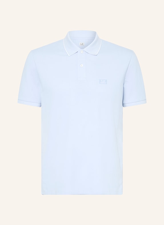 C.P. COMPANY Piqué-Poloshirt HELLBLAU