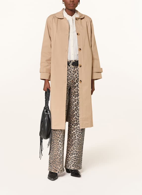 lollys laundry Trenchcoat MIKALALL HELLBRAUN