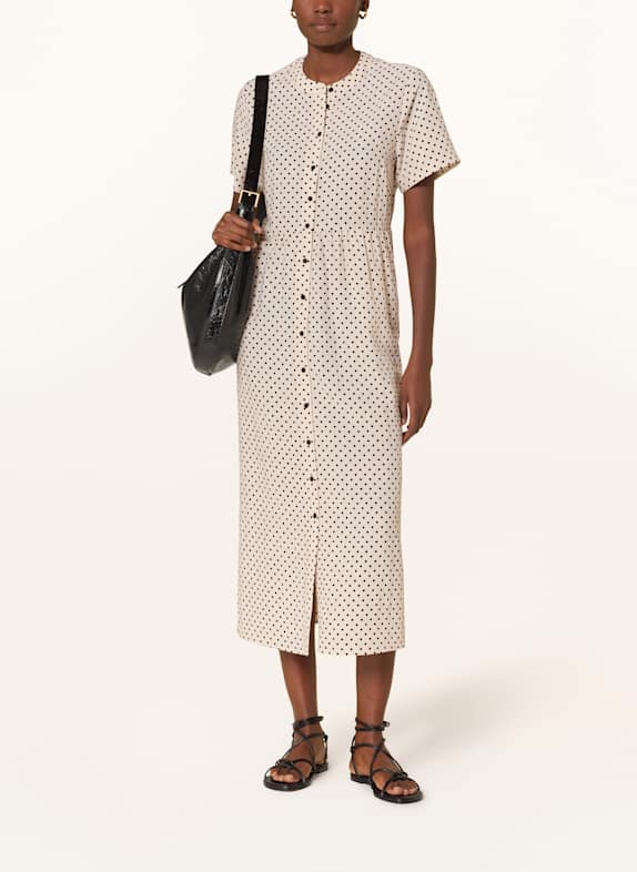 lollys laundry Kleid ALIYALL CREME/ SCHWARZ
