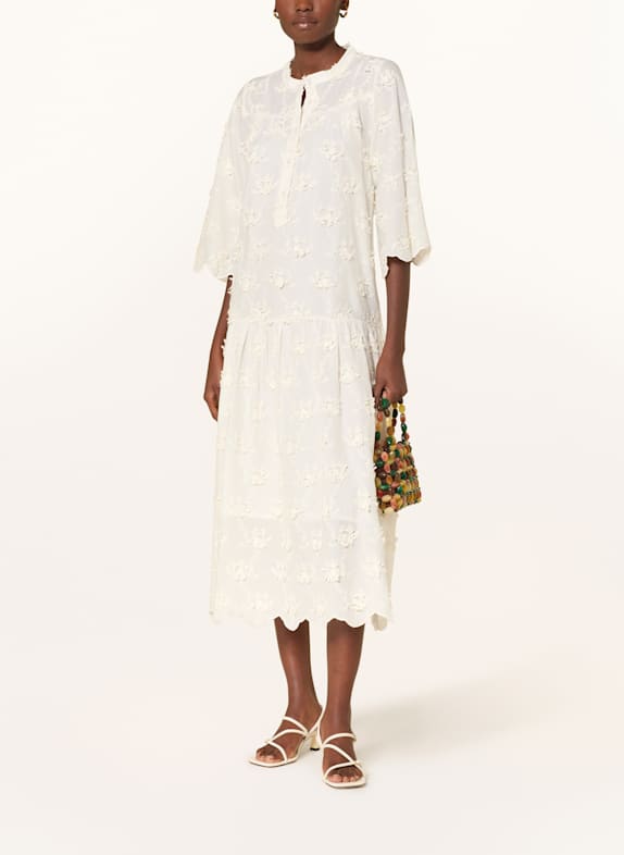 lollys laundry Kleid TIMORLL mit 3/4-Arm CREME