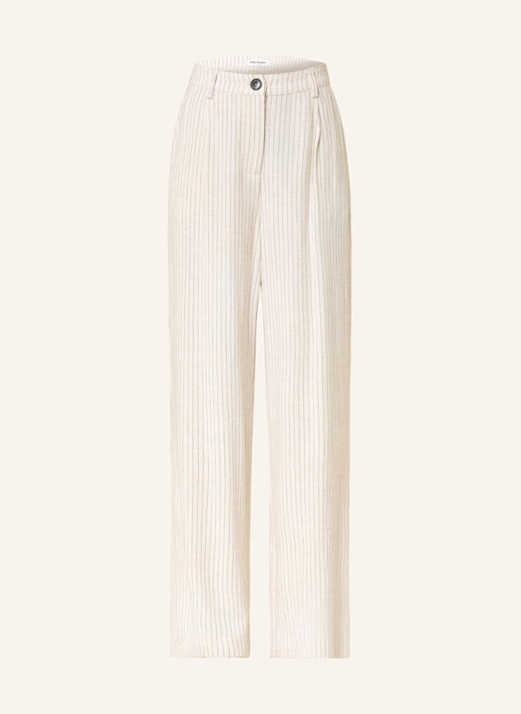 lollys laundry Hose TYLERLL mit Leinen CREME