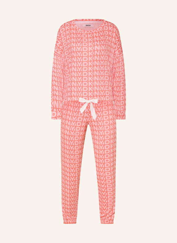 DKNY Schlafanzug FITS THE VIBE HELLROT/ HELLROSA