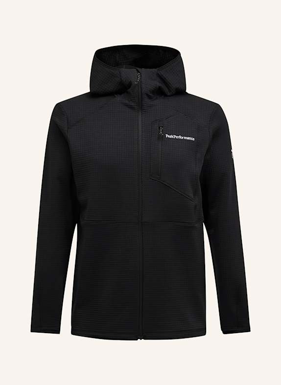 Peak Performance Fleecejacke TRAIL POLARTEC® SCHWARZ