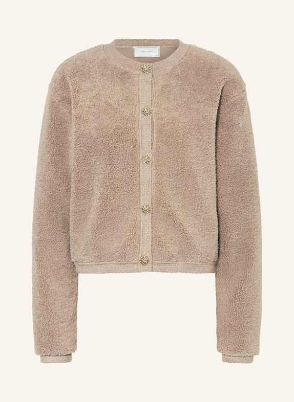 NEO NOIR Teddyfell-Jacke BEIGE