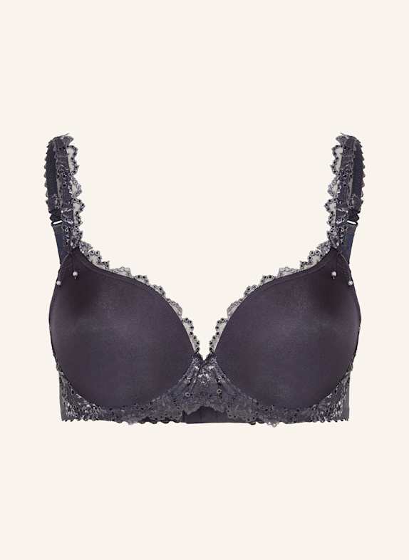 MARIE JO Molded cup bra JANE with decorative beads DARK BLUE