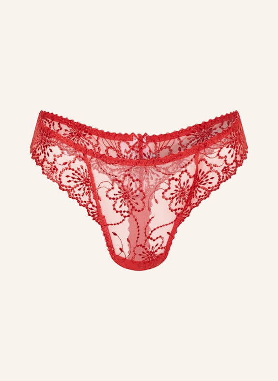 MARIE JO String JANE mit Schmuckperlen ROT