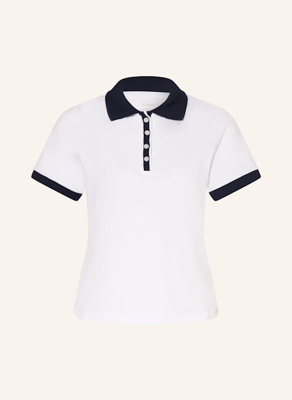 VARLEY Funktions-Poloshirt WISLEY WEISS/ DUNKELBLAU