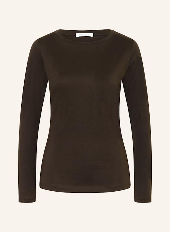 Stefan Brandt Longsleeve FANNY LA 50 DUNKELBRAUN